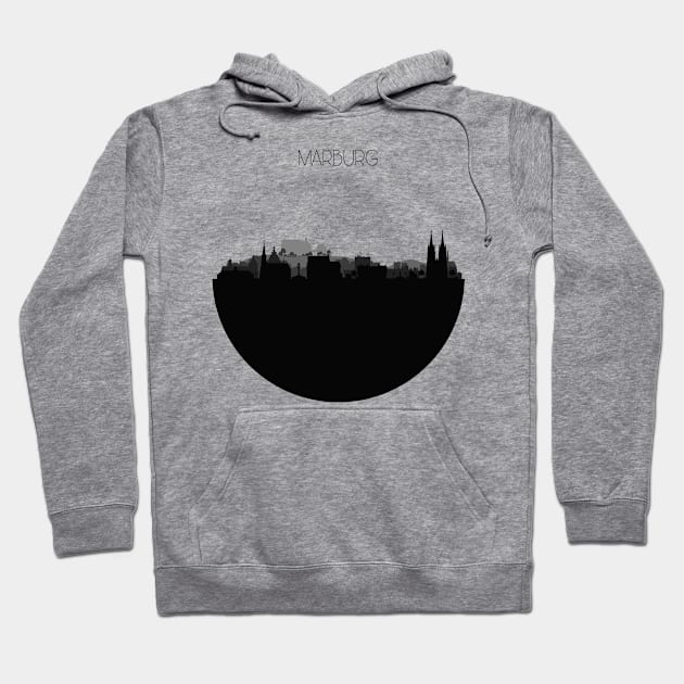 Marburg Skyline Hoodie by inspirowl